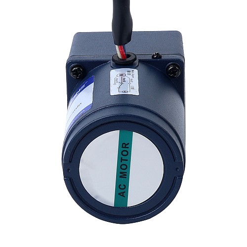 Jednofazowy 220VAC 6W 50Hz Kołnierz 60mm Przełożenie 50:1 Silnik indukcyjny prądu przemiennego z przekładnią czołową Jednofazowy 220VAC 6W 50Hz Kołnierz 60mm Przełożenie 50:1 Silnik indukcyjny prądu przemiennego z przekładnią czołową