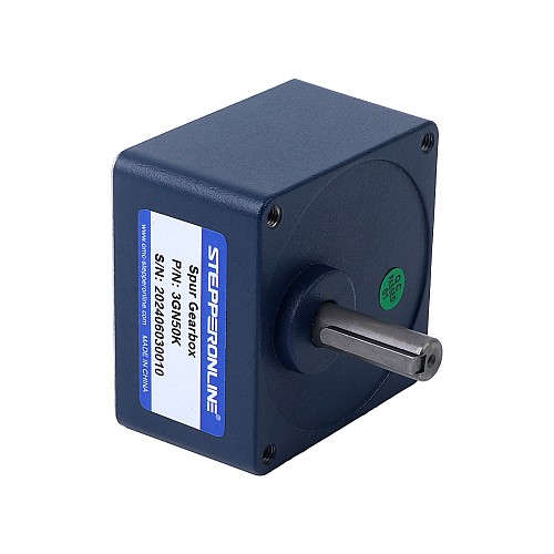 Jednofazowy 220VAC 15W 50Hz Kołnierz 70mm Przełożenie 50:1 Silnik indukcyjny prądu przemiennego z przekładnią czołową 15W 220VAC 50Hz 1,8-27RPM 4,54Nm(642,92oz.in) Kołnierz 70mm Jednofazowy silnik prądu przemiennego o zmiennej prędkości z przekładnią czołową - 3IK15RGN-C/3GN50K | StepperOnline