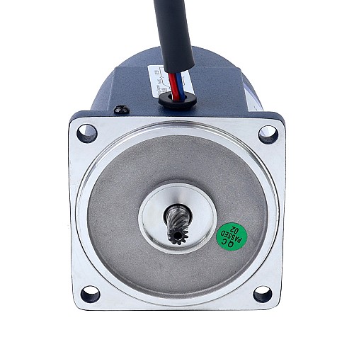 Jednofazowy 220VAC 15W 50Hz Kołnierz 70mm Przełożenie 3:1 Silnik indukcyjny prądu przemiennego z przekładnią czołową Jednofazowy 220VAC 15W 50Hz Kołnierz 70mm Przełożenie 3:1 Silnik indukcyjny prądu przemiennego z przekładnią czołową