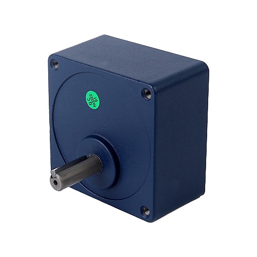 Jednofazowy 110VAC 25W 60Hz Kołnierz 80mm Przełożenie 15:1 Silnik indukcyjny prądu przemiennego z przekładnią czołową