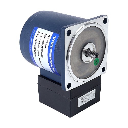 Jednofazowy 110VAC 25W 60Hz Kołnierz 80mm Przełożenie 30:1 Silnik indukcyjny prądu przemiennego z przekładnią kątową Jednofazowy 110VAC 25W 60Hz Kołnierz 80mm Przełożenie 30:1 Silnik indukcyjny prądu przemiennego z przekładnią kątową