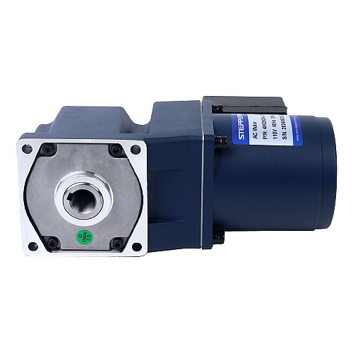 Trójfazowy 220VAC/380VAC 25W 50/60Hz Kołnierz 80mm Przełożenie 100:1 Silnik indukcyjny prądu przemiennego z przekładnią kątową Trójfazowy 220VAC/380VAC 25W 50/60Hz Kołnierz 80mm Przełożenie 100:1 Silnik indukcyjny prądu przemiennego z przekładnią kątową