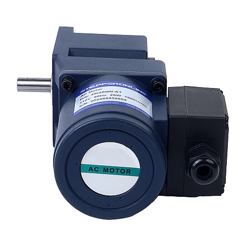 Trójfazowy 220VAC/380VAC 25W 50/60Hz Kołnierz 80mm Przełożenie 15:1 Silnik indukcyjny prądu przemiennego z przekładnią kątową Trójfazowy 220VAC/380VAC 25W 50/60Hz Kołnierz 80mm Przełożenie 15:1 Silnik indukcyjny prądu przemiennego z przekładnią kątową