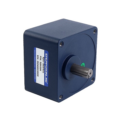 40W 220VAC 50Hz 3-45RPM 6,43Nm(910,56oz.in) Kołnierz 90mm Jednofazowy silnik prądu przemiennego o zmiennej prędkości z przekładnią czołową - 5IK40RGN-C/5GN30K | StepperOnline