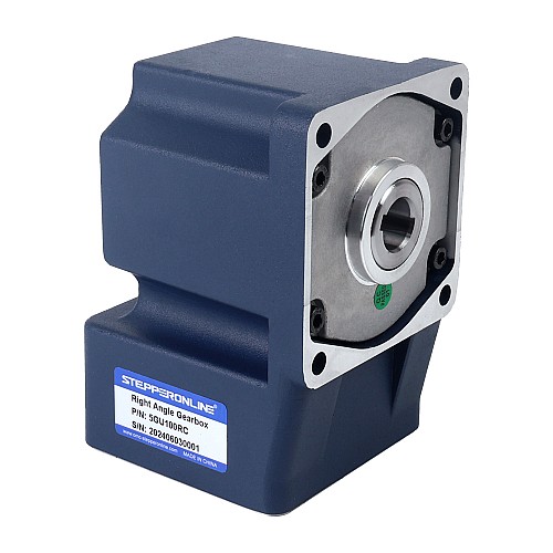 Silnik przekładniowy BLDC 24V, 120W, 30RPM, 20,00Nm(2832,24oz.in) Skrzynia biegów kątowa 100:1 - F55B120-24GU-30S/5GU100RC | StepperOnline Silnik przekładniowy BLDC 24V, 120W, 30RPM, 20,00Nm(2832,24oz.in) Skrzynia biegów kątowa 100:1 - F55B120-24GU-30S/5GU100RC | StepperOnline