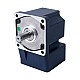 Jednofazowy 110VAC 90W 50Hz Kołnierz 90mm Przełożenie 100:1 Silnik indukcyjny prądu przemiennego z przekładnią kątową 90W 220VAC 50Hz 13,5RPM 40,00Nm(5664,47oz.in) Kołnierz 90mm Wał wpustowy przekładni kątowej Jednofazowy silnik indukcyjny prądu przemiennego - 5IK90GU-CFT/5GU100RT | StepperOnline