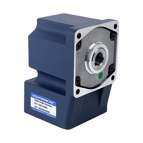 Szczotkowany 24V 90W 20.00Nm(2832,24oz.in) 10RPM z silnikiem prądu stałego z przekładnią kątową 180:1 - F5D90-24GU-18S/5GU180RC | StepperOnline Szczotkowany 24V 90W 20.00Nm(2832,24oz.in) 10RPM z silnikiem prądu stałego z przekładnią kątową 180:1 - F5D90-24GU-18S/5GU180RC | StepperOnline