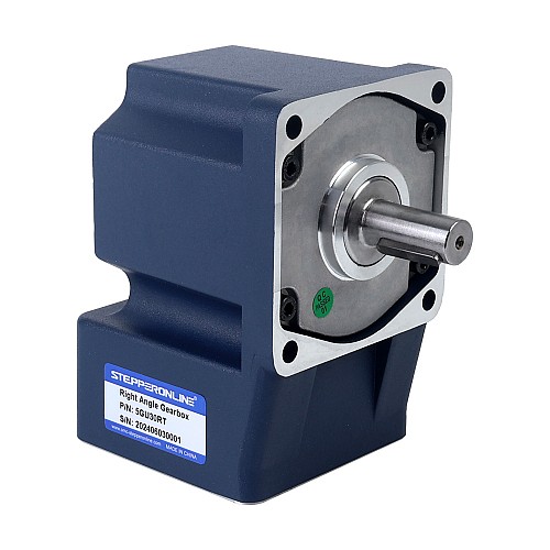 Silnik przekładniowy BLDC 24V, 150W, 100RPM, 10,07Nm(1425,99oz.in) Skrzynia biegów kątowa 30:1 - F55B150-24GU-30S/5GU30RT | StepperOnline