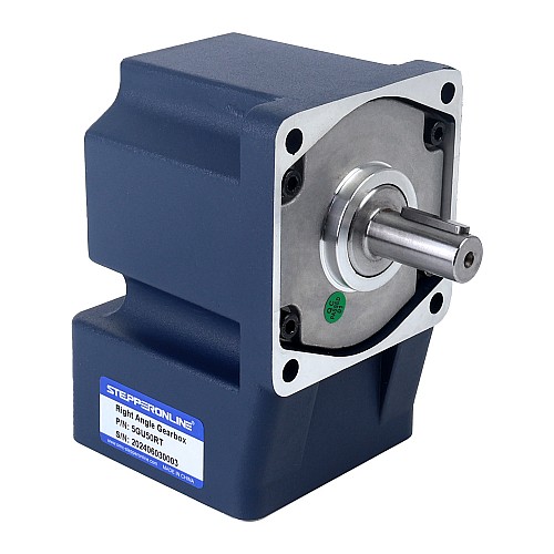 Silnik przekładniowy BLDC 48V, 150W, 60RPM, 14,62Nm(2069,99oz.in) Skrzynia biegów kątowa 50:1 - F55B150-48GU-30S/5GU50RT | StepperOnline