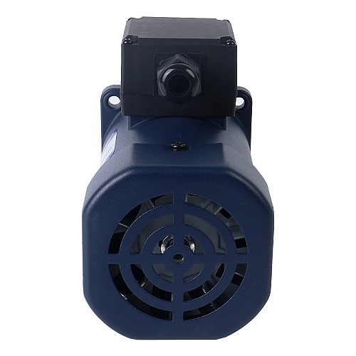 Jednofazowy 220VAC 120W 50Hz Kołnierz 90mm Przełożenie 5:1 Silnik indukcyjny prądu przemiennego z przekładnią czołową