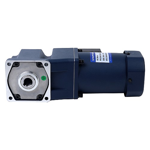 Trójfazowy 220VAC/380VAC 120W 50/60Hz Kołnierz 90mm Przełożenie 10:1 Silnik indukcyjny prądu przemiennego z przekładnią kątową Trójfazowy 220VAC/380VAC 120W 50/60Hz Kołnierz 90mm Przełożenie 10:1 Silnik indukcyjny prądu przemiennego z przekładnią kątową
