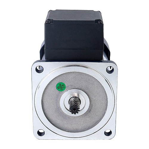 Trójfazowy 220VAC/380VAC 120W 50/60Hz Kołnierz 90mm Przełożenie 10:1 Silnik indukcyjny prądu przemiennego z przekładnią kątową Trójfazowy 220VAC/380VAC 120W 50/60Hz Kołnierz 90mm Przełożenie 10:1 Silnik indukcyjny prądu przemiennego z przekładnią kątową