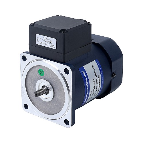 Jednofazowy 110VAC 60W 60Hz Kołnierz 90mm Przełożenie 100:1 Silnik indukcyjny prądu przemiennego z przekładnią czołową Jednofazowy 110VAC 60W 60Hz Kołnierz 90mm Przełożenie 100:1 Silnik indukcyjny prądu przemiennego z przekładnią czołową
