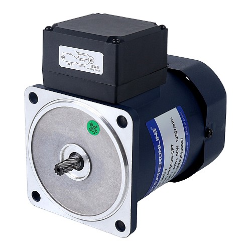 Jednofazowy 220VAC 60W 50Hz Kołnierz 90mm Przełożenie 3:1 Silnik indukcyjny prądu przemiennego z przekładnią czołową Jednofazowy 220VAC 60W 50Hz Kołnierz 90mm Przełożenie 3:1 Silnik indukcyjny prądu przemiennego z przekładnią czołową