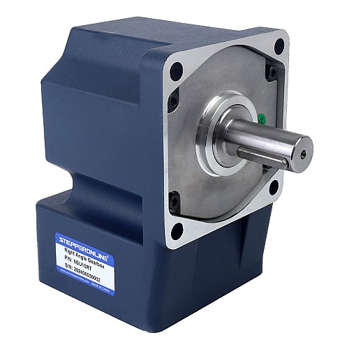 200W 220VAC 50Hz 9-135RPM 10,00Nm(1416,1oz.in) Kołnierz 104mm Jednofazowy silnik prądu przemiennego o zmiennej prędkości obrotowej z przekładnią kątową - 6IK200RGU-CF/6GU10RT | StepperOnline