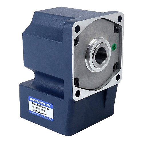 200W 220VAC/380VAC 50/60Hz 7,5RPM 60,00Nm(8496,70oz.in) Kołnierz 104mm Trójfazowy silnik indukcyjny prądu przemiennego z przekładnią kątową i wałem drążonym - 6IK200GU-S/S3FT/6GU180RC | StepperOnline 200W 220VAC/380VAC 50/60Hz 7,5RPM 60,00Nm(8496,70oz.in) Kołnierz 104mm Trójfazowy silnik indukcyjny prądu przemiennego z przekładnią kątową i wałem drążonym - 6IK200GU-S/S3FT/6GU180RC | StepperOnline