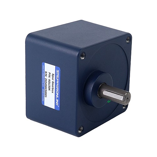 Bezszczotkowy silnik prądu stałego 48V 250W 100RPM z przekładnią 15,66Nm(2217,64oz.in) Skrzynia biegów czołowa 30:1 - F6B250-48GU-30S/6GU30K | StepperOnline