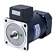 Jednofazowy 220VAC 200W 50Hz Kołnierz 104mm Przełożenie 100:1 Silnik indukcyjny prądu przemiennego z przekładnią kątową