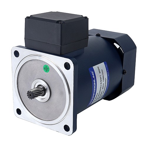 200W 220VAC/380VAC 50/60Hz 7,5RPM 60,00Nm(8496,70oz.in) Kołnierz 104mm Trójfazowy silnik indukcyjny prądu przemiennego z przekładnią kątową i wałem drążonym - 6IK200GU-S/S3FT/6GU180RC | StepperOnline 200W 220VAC/380VAC 50/60Hz 7,5RPM 60,00Nm(8496,70oz.in) Kołnierz 104mm Trójfazowy silnik indukcyjny prądu przemiennego z przekładnią kątową i wałem drążonym - 6IK200GU-S/S3FT/6GU180RC | StepperOnline