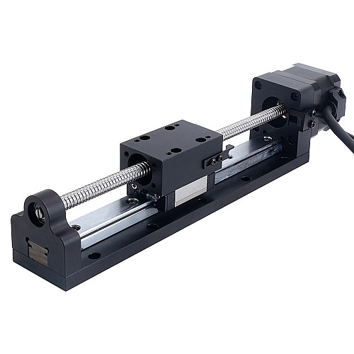 Nema 17 Siłownik liniowy ze śrubą kulową 1,5A Skok 120mm 0,25Nm(35,40oz.in) Ołów 2mm (0,07874) z czujnikiem