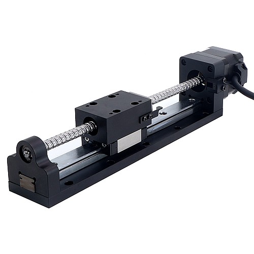 Nema 17 Siłownik liniowy ze śrubą kulową 1,5A Skok 120mm 0,25Nm(35,40oz.in) Ołów 4mm (0,15748) z czujnikiem