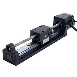 Nema 17 Siłownik liniowy ze śrubą pociągową 1,5A Skok 120mm 0,25Nm(35,40oz.in) Ołów 12,7mm(0,5") z czujnikiem