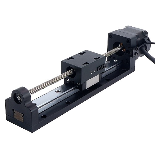 Nema 17 Siłownik liniowy ze śrubą pociągową 1,5A Skok 120mm 0,25Nm(35,40oz.in) Ołów 12,7mm (0,5) z czujnikiem