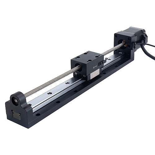 Nema 17 Siłownik liniowy ze śrubą pociągową 2,5A Skok 200mm 0.5Nm(70.81oz.in) Ołów 12,7mm (0,5) z czujnikiem