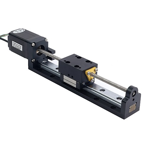 Nema 11 Siłownik liniowy ze śrubą pociągową 1,0A Skok 100mm 0.1Nm(14.16oz.in) Ołów 10,16mm (0,4) z czujnikiem