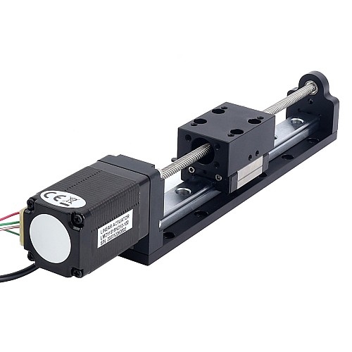 Nema 11 Siłownik liniowy ze śrubą pociągową 1,0A Skok 100mm 0.1Nm(14.16oz.in) Ołów 10,16mm (0,4) z czujnikiem