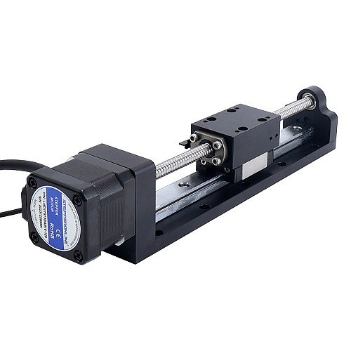 Nema 17 Siłownik liniowy ze śrubą kulową 1,5A Skok 120mm 0,25Nm(35,40oz.in) Ołów 2mm (0,07874) z czujnikiem