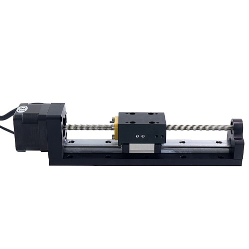 Nema 17 Siłownik liniowy ze śrubą pociągową 1,5A Skok 120mm 0.25Nm(35.40oz.in) Ołów 2.54mm(0.1) z czujnikiem