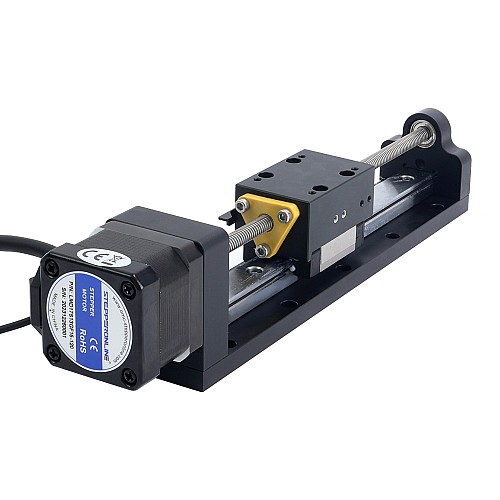 Nema 17 Siłownik liniowy ze śrubą pociągową 1,5A Skok 120mm 0.25Nm(35.40oz.in) Ołów 2.54mm(0.1) z czujnikiem