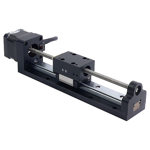Nema 17 Siłownik liniowy ze śrubą pociągową 1,5A Skok 120mm 0.25Nm(35.40oz.in) Ołów 2.54mm(0.1) z czujnikiem
