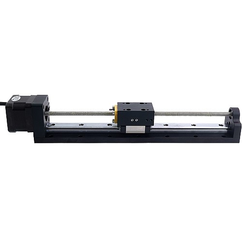 Nema 17 Siłownik liniowy ze śrubą pociągową 1,5A Skok 200mm 0,25Nm(35,40oz.in) Ołów 2,54mm (0,1) z czujnikiem