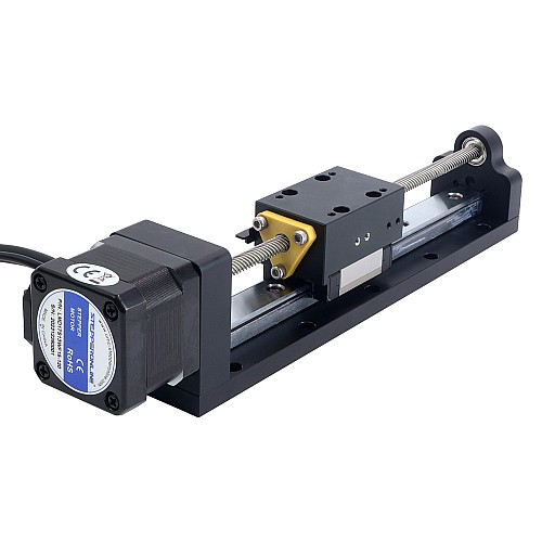 Nema 17 Siłownik liniowy ze śrubą pociągową 1,5A Skok 120mm 0,25Nm(35,40oz.in) Ołów 12,7mm (0,5) z czujnikiem