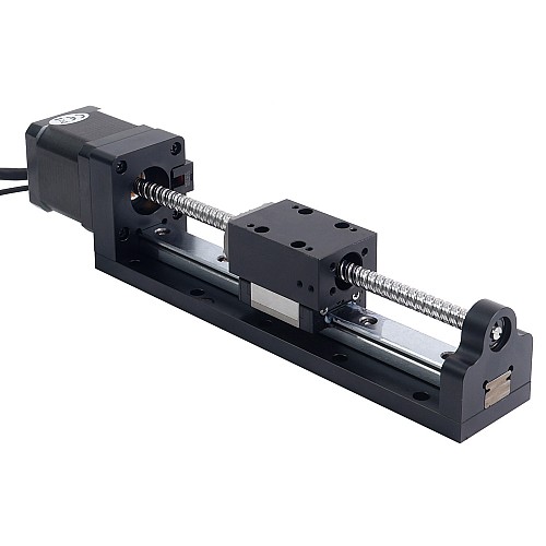 Nema 17 Siłownik liniowy ze śrubą kulową 2,5A Skok 120mm 0,5Nm(70,81oz.in) Ołów 8mm (0,314961) z czujnikiem