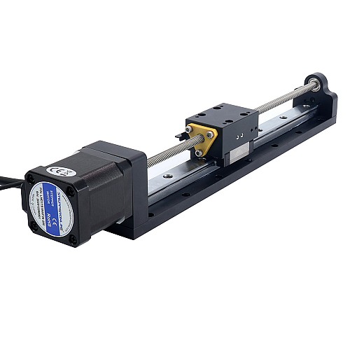 Nema 17 Siłownik liniowy ze śrubą pociągową 2,5A Skok 200mm 0.5Nm(70.81oz.in) Ołów 12,7mm (0,5) z czujnikiem