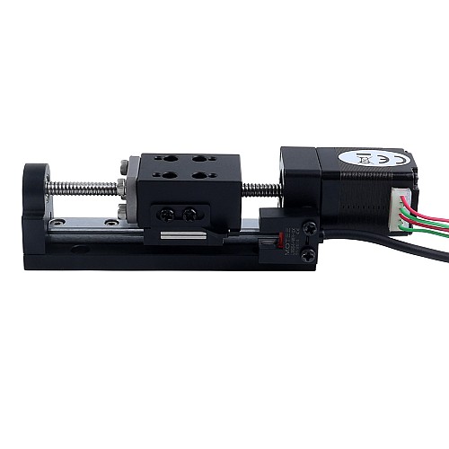 Liniowy siłownik śrubowy kulowy z silnikiem Nema 8 0.5A Skok 30mm 0.01Nm(1.42oz.in) Skok śruby 2mm(0.07874) - LMD8S12BAA05-030 | StepperOnline