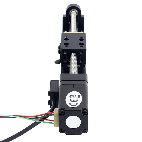 Nema 8 Siłownik liniowy ze śrubą pociągową 0,5A Skok 90mm 0.02Nm(2.832oz.in) Ołów 10,16mm (0,4) z czujnikiem