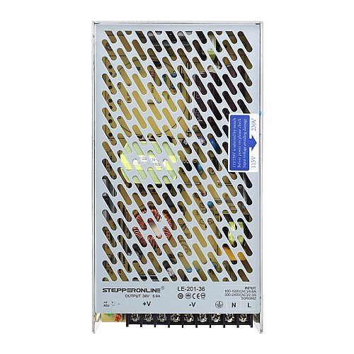 201W 36V 5.9A 115/230V zasilacz impulsowy zestawy routerów CNC - LE-201-36 | StepperOnline 201W 36V 5.9A 115/230V zasilacz impulsowy zestawy routerów CNC - LE-201-36 | StepperOnline