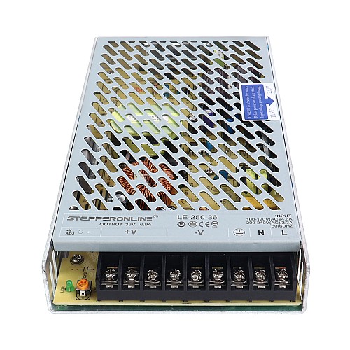 250W 36V 6.9A 115/230V zasilacz impulsowy zestawy routerów CNC - LE-250-36 | StepperOnline 250W 36V 6.9A 115/230V zasilacz impulsowy zestawy routerów CNC - LE-250-36 | StepperOnline