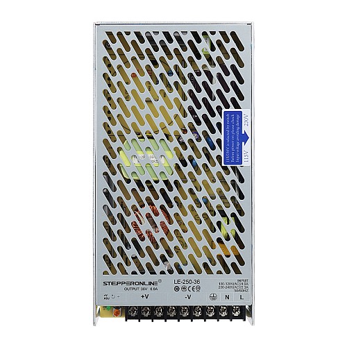 250W 36V 6.9A 115/230V zasilacz impulsowy zestawy routerów CNC - LE-250-36 | StepperOnline 250W 36V 6.9A 115/230V zasilacz impulsowy zestawy routerów CNC - LE-250-36 | StepperOnline
