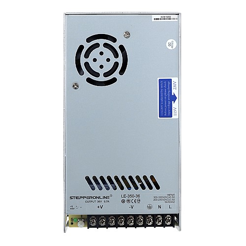 350W 36V 9.7A 115/230V Zasilacz impulsowy Zestawy routerów CNC - LE-350-36 | StepperOnline 350W 36V 9.7A 115/230V Zasilacz impulsowy Zestawy routerów CNC - LE-350-36 | StepperOnline