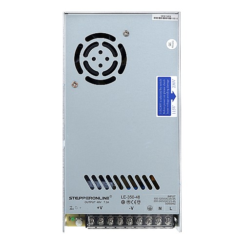 350W 48V 7.3A 115/230V Zasilacz impulsowy Zestawy routerów CNC - LE-350-48 | StepperOnline