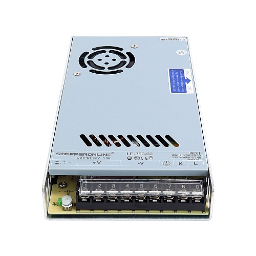 350W 60V 5,8A 115/230V zasilacz impulsowy zestawy routerów CNC - LE-350-60 | StepperOnline
