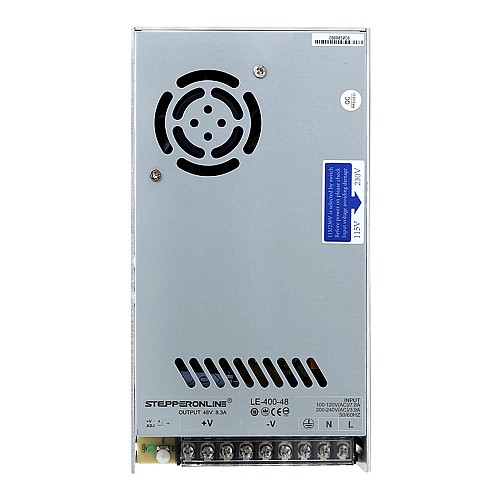 400W 48V 8.3A 115/230V zasilacz impulsowy zestawy routerów CNC - LE-400-48 | StepperOnline 400W 48V 8.3A 115/230V zasilacz impulsowy zestawy routerów CNC - LE-400-48 | StepperOnline