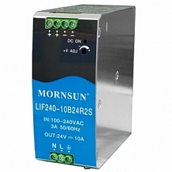 240W 48V 5.0A 85-264VAC/120-370VDC Szyna DIN Zasilacz impulsowy z funkcją PFC