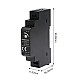 15W 12V 1.25A 85-264VAC/120-370VDC Szyna DIN Przewód zasilania