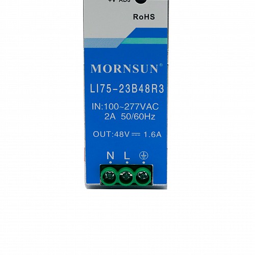 75W 24V 3.2A 85-305VAC/120-430VDC Szyna DIN Przewód zasilania